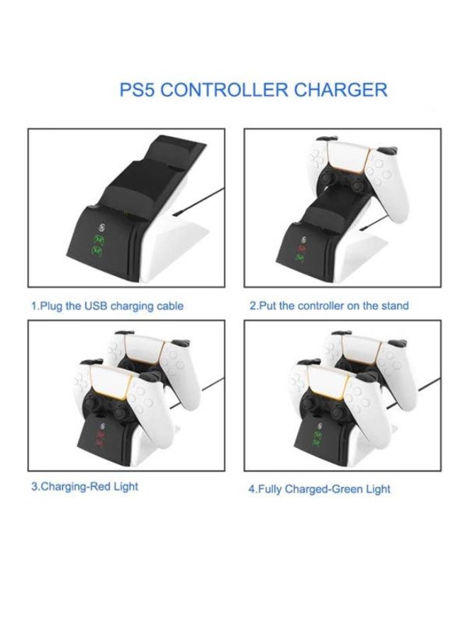 JYS Dual Charging Station For PS5 DualSense Controller - Image 2