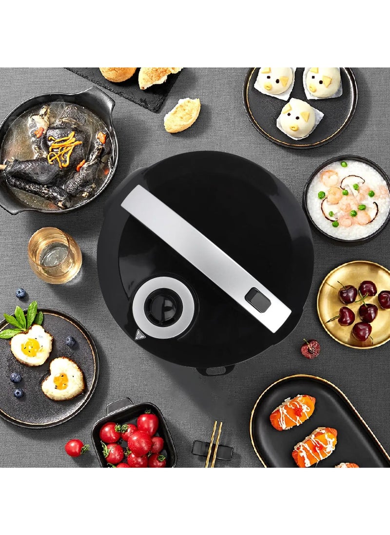 دي اس بي حلة الأرز متعدد الوظائف طباخ أرز كهربائي رقمي متعدد الاستخدامات مصنوع من الفولاذ المقاوم للصدأ، تصميم مضاد للحروق، وعاء غير لاصق سعة 8 لتر، 1000وات  - Image 5