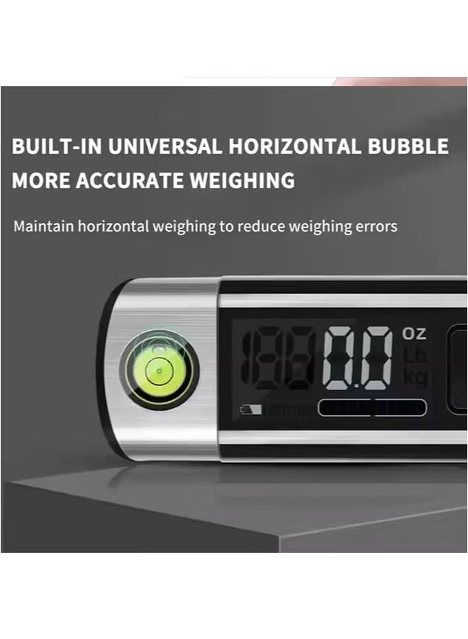 Dougez Portable Luggage Scale Digital Hanging Scale for Travel, Suitcase Weight Scale with Loop strap110 Lb/ 50Kg Capacity, Battery Included with - Image 4