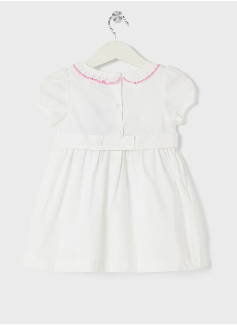 Ripples GIRLS HAND EMBROIDERED DRESS