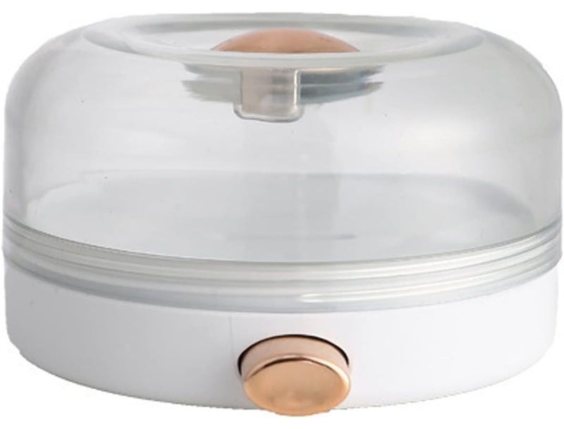 White Stainless Steel Magnetic Spice Jar Set Wall Mounted Sealed Storage - Image 1