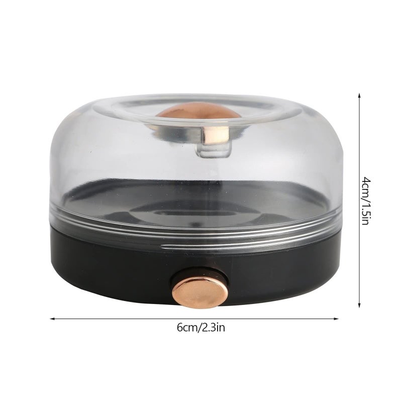 White Stainless Steel Magnetic Spice Jar Set Wall Mounted Sealed Storage - Image 3