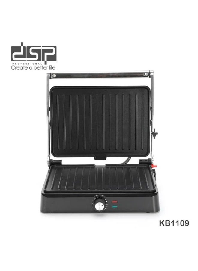 DSP KB1109 Electric BBQ Grill & Health Griddle with Adjustable Thermostat - Image 1