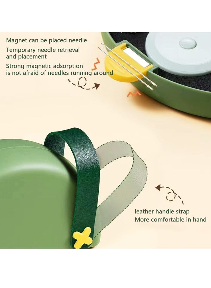 Sewing Kits, Home Sewing Supplies and Accessories, Mini Sewing Kits Sewing Thread Accessories, DIY Portable Multifunctional Needle and Thread Storage Box for Household Sewing Supplies Travel - Image 2