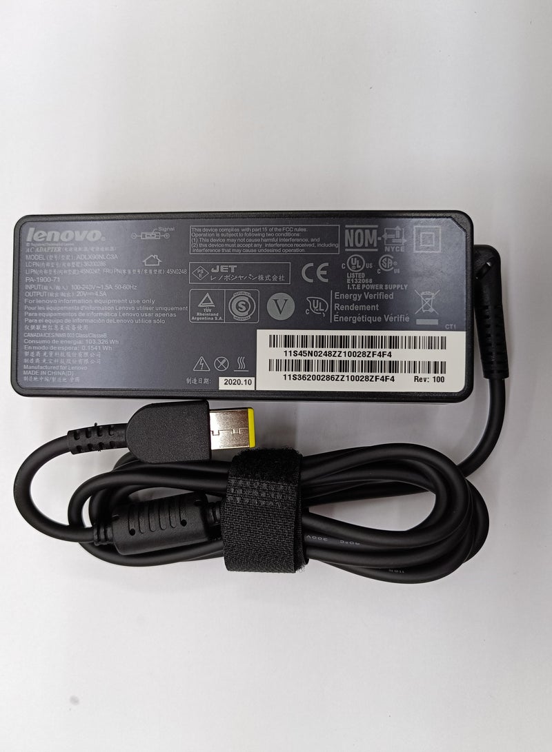 for LENOVO Adapter 90W 20V 4.5A Laptop Charger for Lenovo Ideapad S210 S215 U330 U330P U430 U430P U530 Z410 Z510 ThinkPad X1 Carbon Touch Ultrabook 45N0237 344428U 344425 PA-1900-72 - Image 4