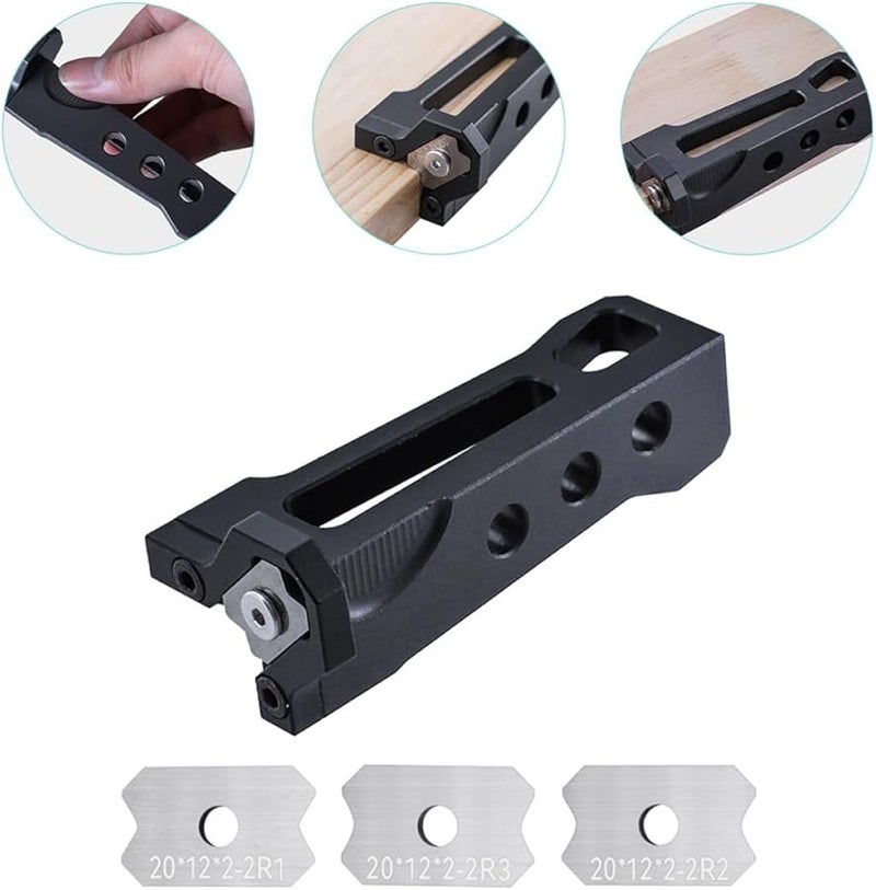 Woodworking Hand Planer with Tungsten Steel Blade for Edge Banding Chamfering and Smoothing - Image 3