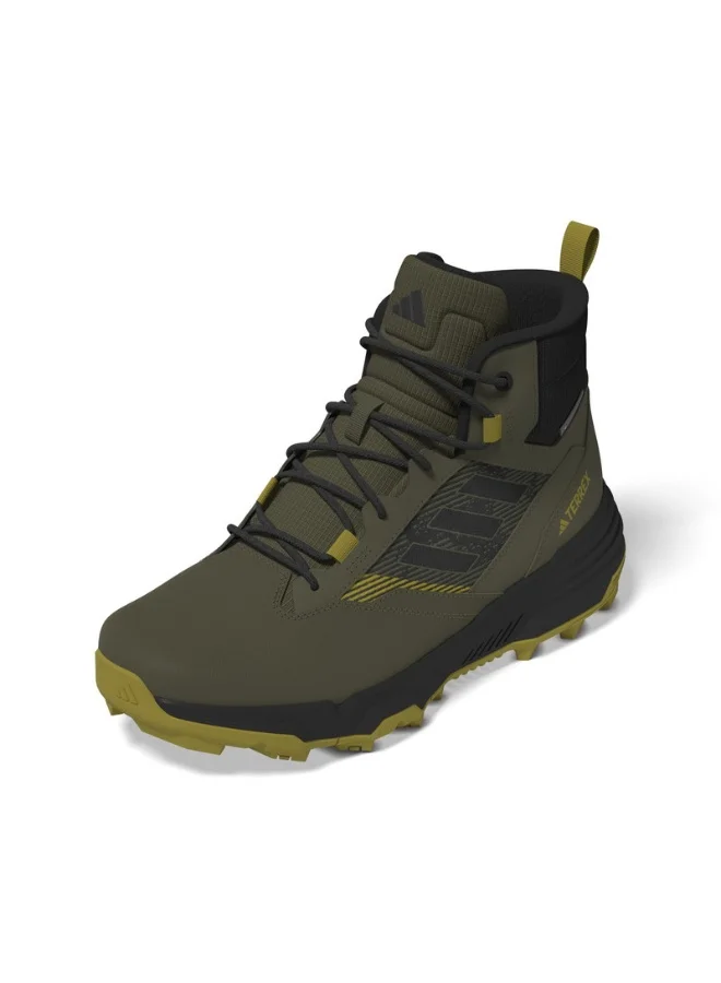Adidas Adidas Terrex Unity Lea Mid Cld.Rdy U Green Hiking Shoes For Unisex