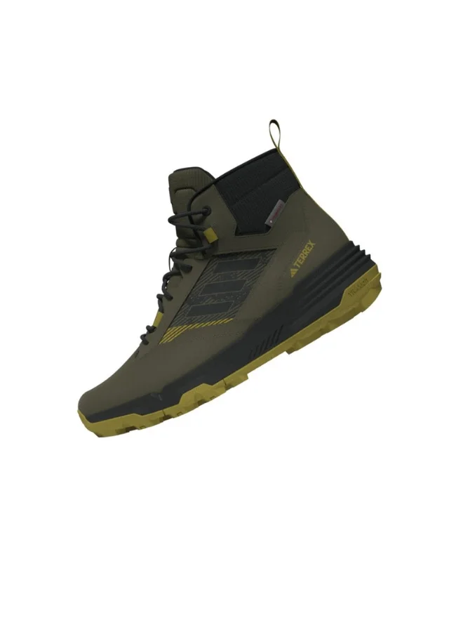 Adidas Adidas Terrex Unity Lea Mid Cld.Rdy U Green Hiking Shoes For Unisex