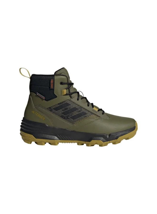 Terrex Unity Lea Mid Cld.Rdy Green Hiking Unisex Shoes