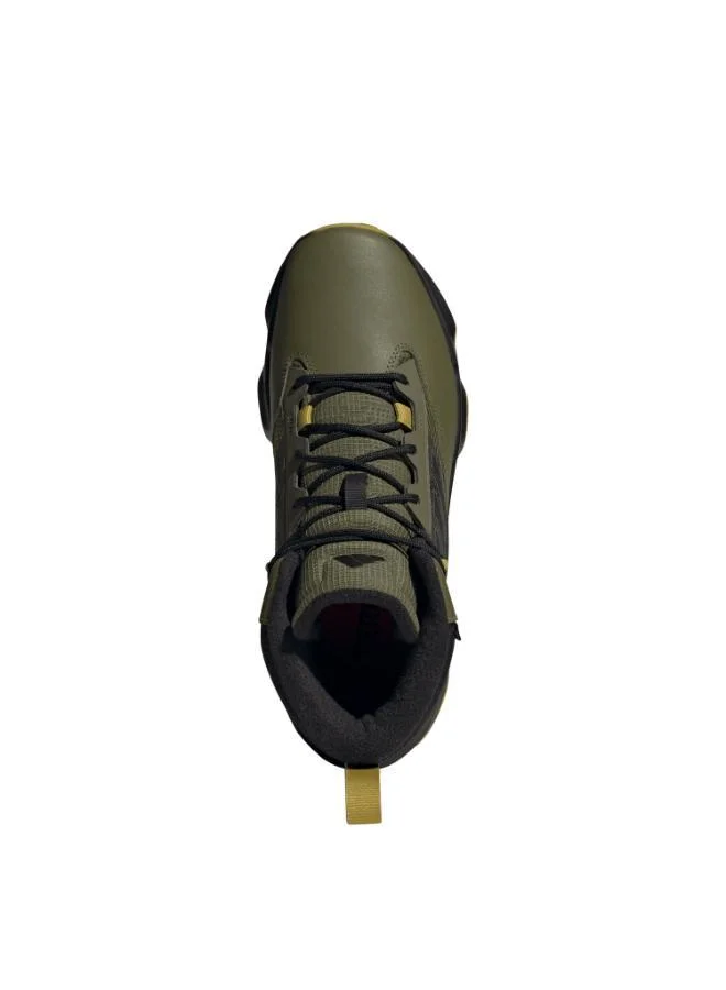 Adidas FOCOLI/CBLACK/PULOLI Terrex Unity Lea Mid Cld.Rdy Green Hiking Unisex Shoes  | Best Price UAE