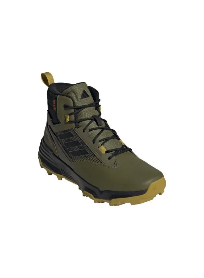 Adidas FOCOLI/CBLACK/PULOLI Terrex Unity Lea Mid Cld.Rdy Green Hiking Unisex Shoes  | Best Price UAE