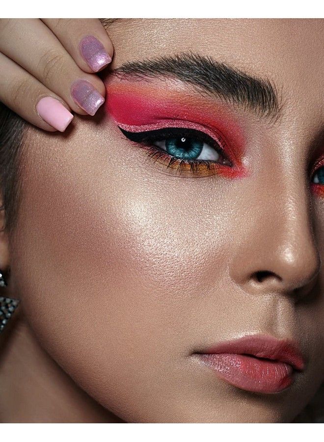Comet Busters Glitter Light Pink Eyeliner Stickers (Eye009) - Image 3