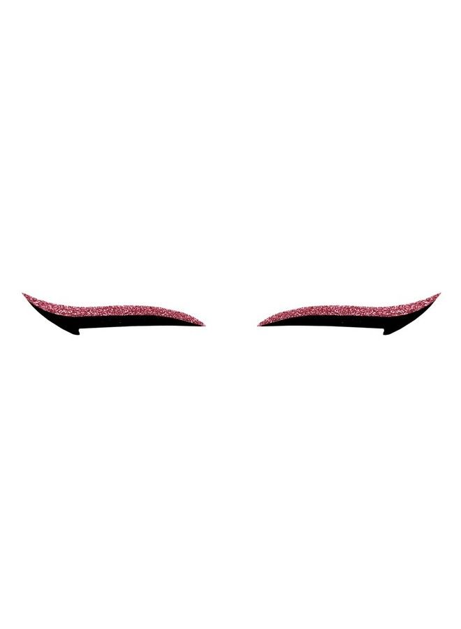 Comet Busters Glitter Light Pink Eyeliner Stickers (Eye009) - Image 1