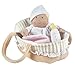 Tikiri Toys Bonikka Grace Baby Soft Doll with Carry Cot and Blanket - Image 3
