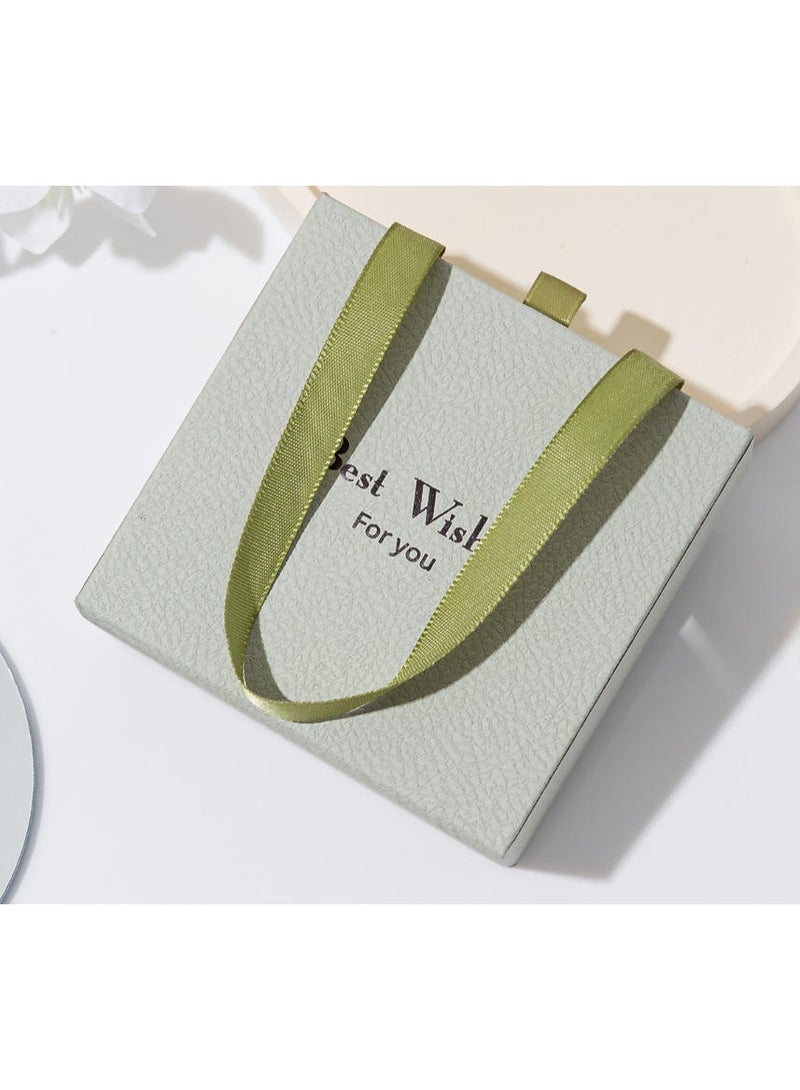 لاتين علبة هدايا جديدة بتصميم درج، قطعتان، علبة هدايا صغيرة للخواتم والأقراط والأساور - Image 1