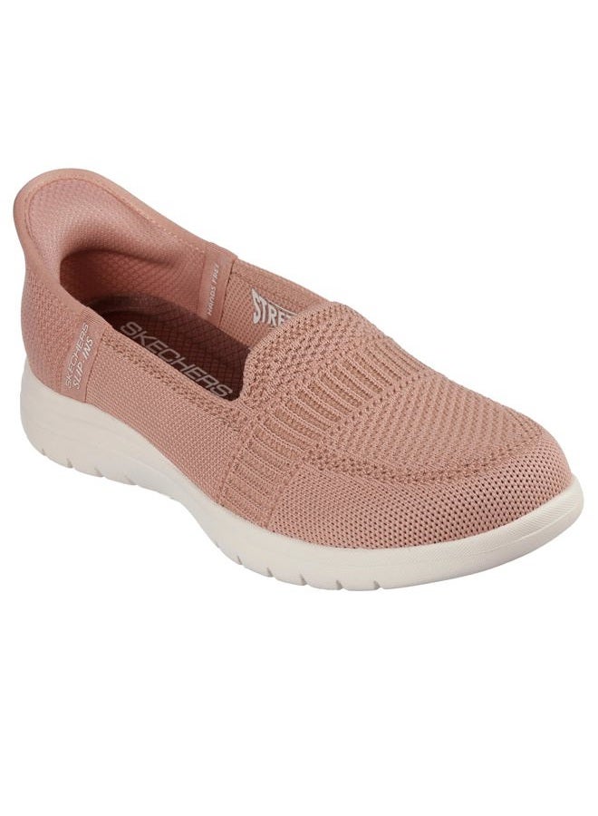 SKECHERS Women's Slip on Loafer, Caramel, 35 EU - Image 1