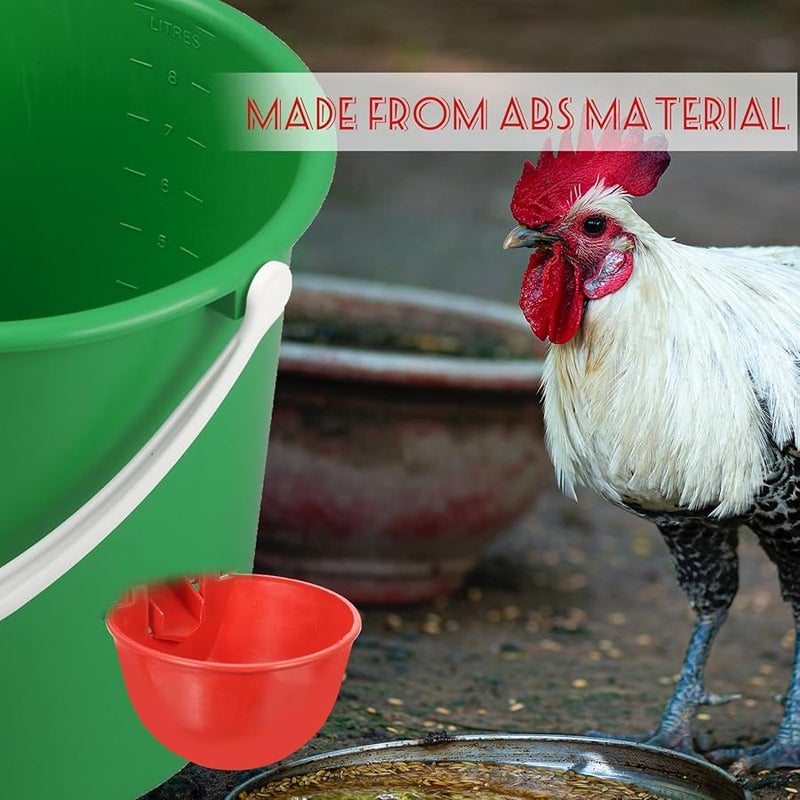 30 قطعة من أكواب الشرب القابلة للتعديل للدواجن للدجاج والحمام والطيور، سقاية مياه أوتوماتيكية - Image 4