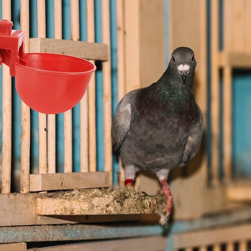 30 قطعة من أكواب الشرب القابلة للتعديل للدواجن للدجاج والحمام والطيور، سقاية مياه أوتوماتيكية - Image 5