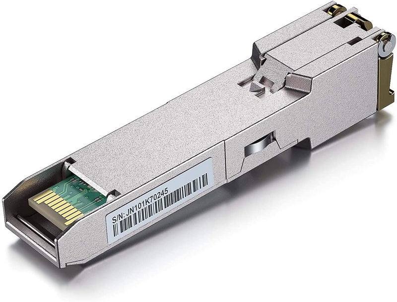 10GTEK 2.5G SFP-T, 2.5GBase-T, SFP to RJ45, Compatible with Fortinet, Netgear, TP-Link and Other Open Switches - Image 2