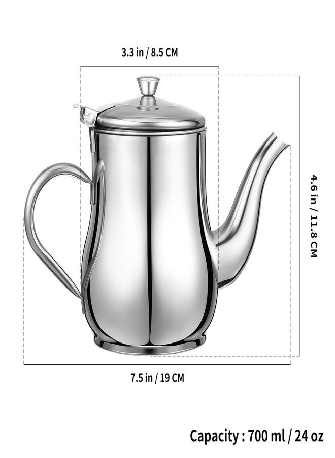 OUNONA Stainless Steel Oil Strainer Pot 2-in-1 Grease Separator and Dispenser with Removable Filter Screen and Cover for Kitchen Cooking 7.48X3.74X5.31 Inches - Image 5