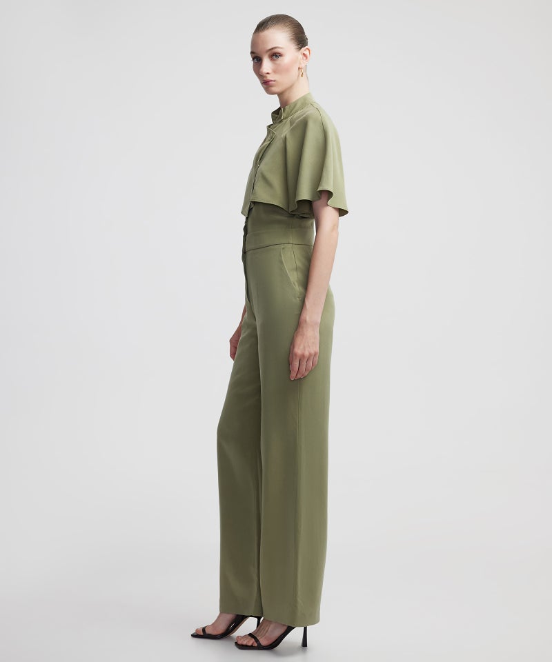 Ipekyol Wide Leg Layered Jumpsuit - Image 3