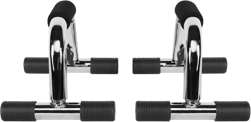 Optimus® Steel Push Up Bar Dips Stand Set For Gym & Home Exercise Workout - C - Image 1