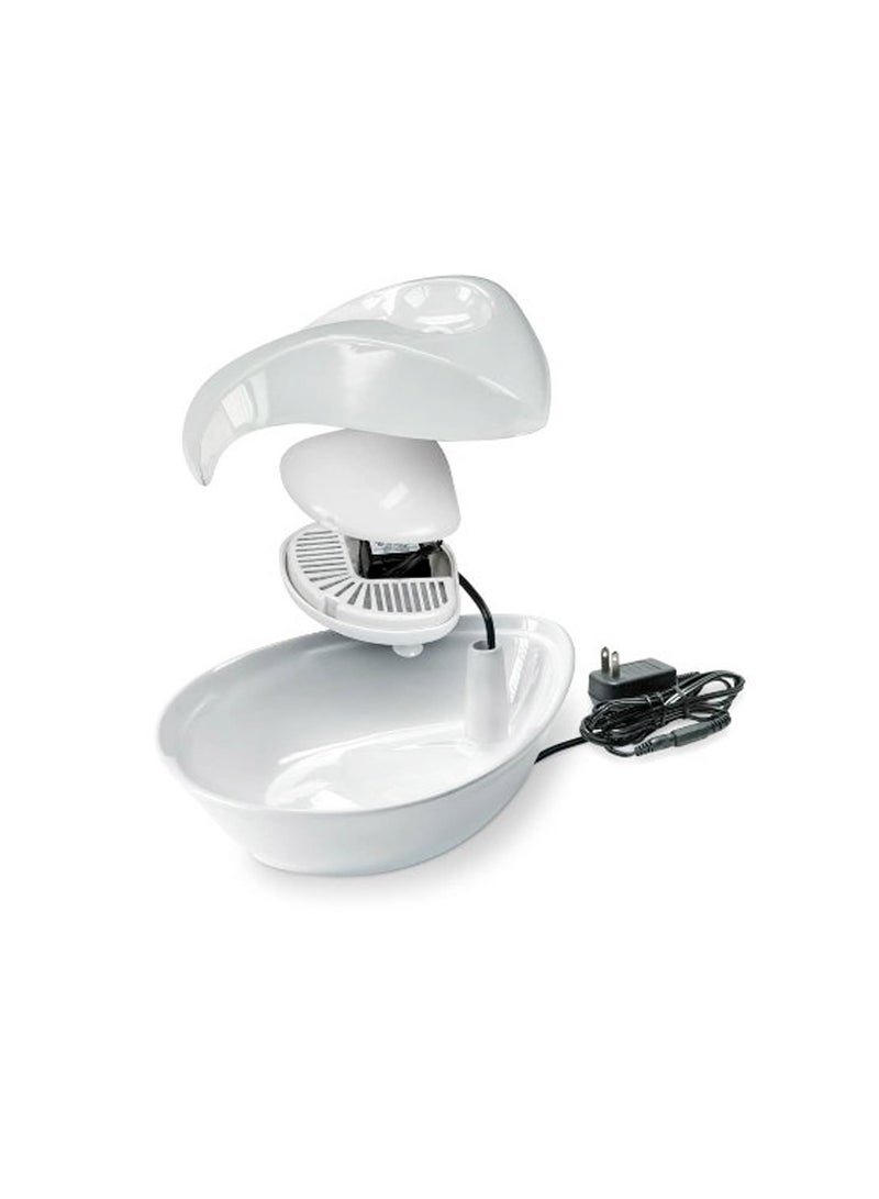 Pioneer Pet Raindrop Durable Ceramic Pet Fountain - Image 1