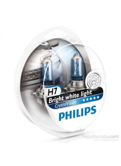 Philips H7 Type CRYSTAL VISION Bulb Set 011296  - Image 1