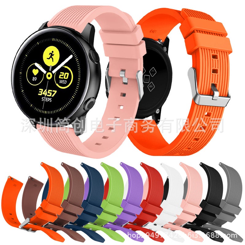 For Samsung Galaxy Watch 42Mm/Galaxy Watch Active 20Mm Silicone Strap - Image 2