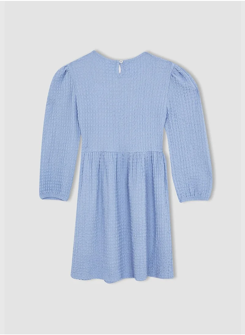 DeFacto Long Balloon Sleeves Mini Dress