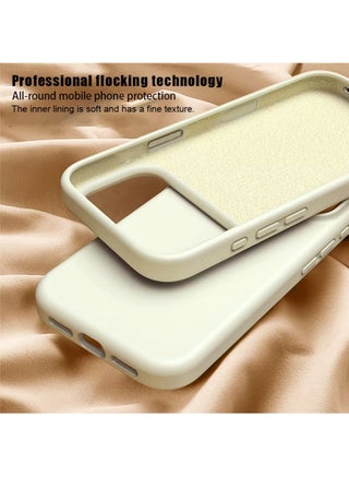 for iPhone 17 Pro Max Case, Compatible with MagSafe, Magnetic Back Shockproof Cover with Strong Magnet, Slim Thin Protection Phone Case for  iPhone 17 Pro Max 5G (Off White) - view 2
