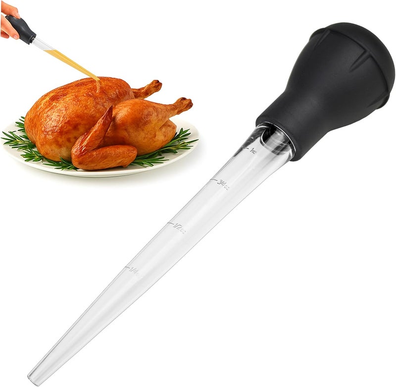 BNYD محقنة الديك الرومي، أداة التتبيل، محقنة مطبخ كلاسيكية للطهي - Image 1