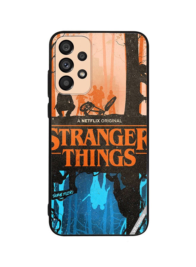 VR CREATIVE Protective Case Cover For Samsung Galaxy A33 5G Stranger Things Design Multicolour - Image 1