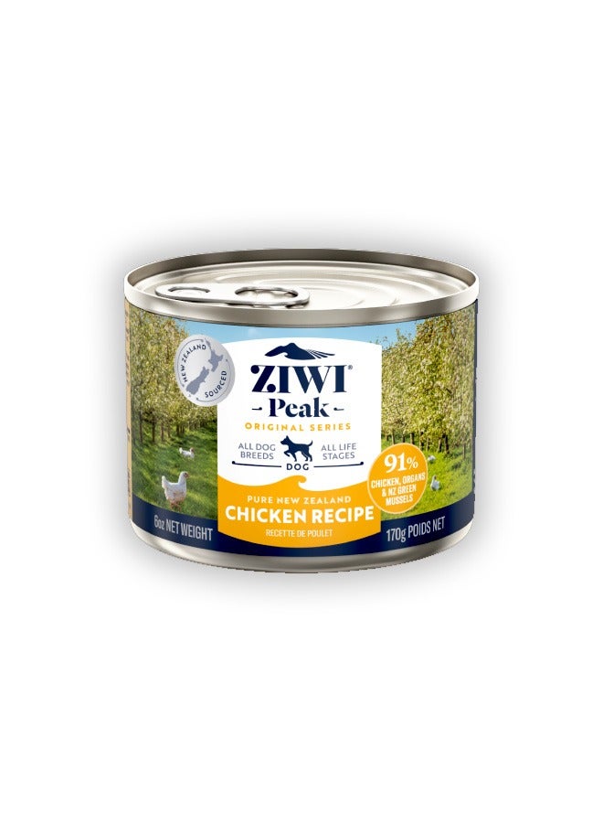 Ziwi Peak Chicken Recipe Canned Dog Food - 170 g - Image 1