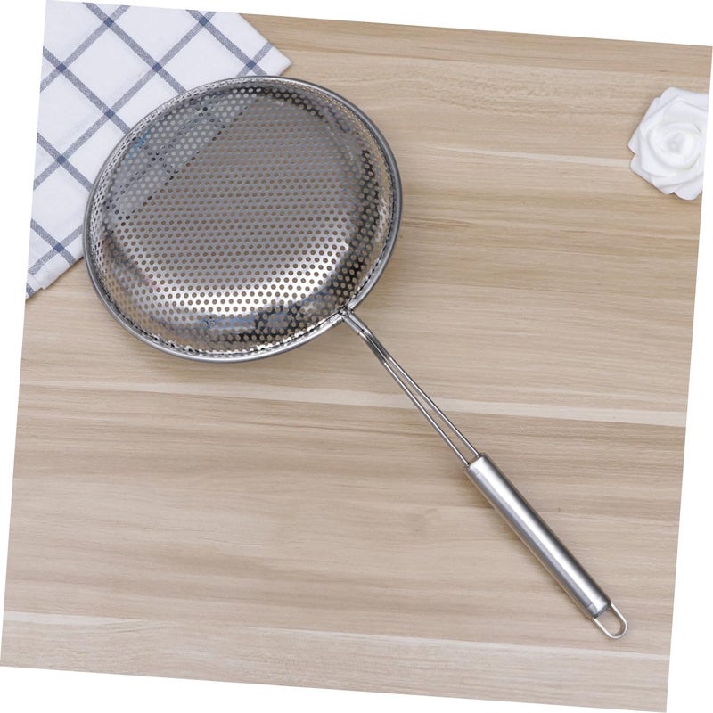Stainless Steel Skimmer Spoon Slotted Ladle 20cm for Hot Pot Frying Kitchen Restaurant - Image 5