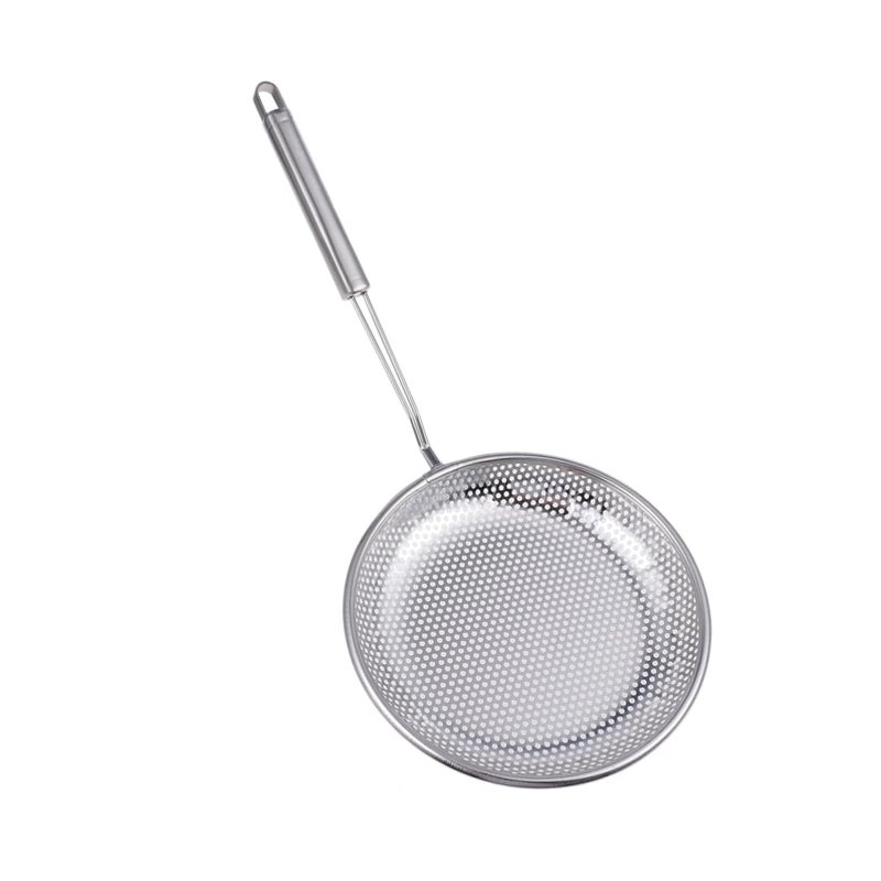 Stainless Steel Skimmer Spoon Slotted Ladle 20cm for Hot Pot Frying Kitchen Restaurant - Image 2