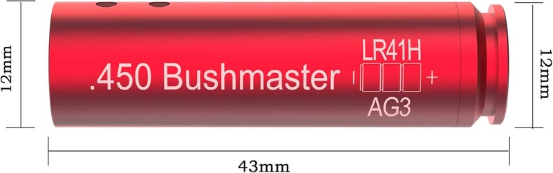 TPO .223/.308/30-30/30-06/.350 ليجند/300BLK/6.5 كريد مور/450 بوش ماستر/338/كروس بو/ .300 وين/7.62X54R/6.5 غريندل/5.7x28/.458 سوكوم ليزر أحمر لرؤية البور مع 6 بطاريات - Image 3