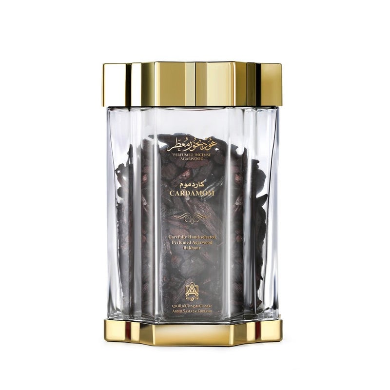 Abdul Samad Al Qurashi Perfumed Incense Agarwood Cardamom  70GR - Image 1