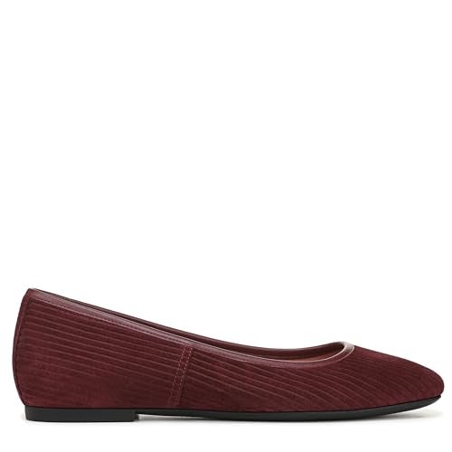 Vionic Orinda Ballerina/Skimmer Shoes Cherry Jubilee Suede 8 M - Image 3