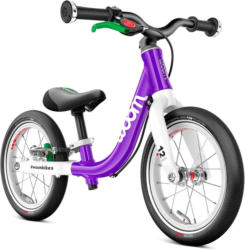 Woom Kids Bike – WOOM 1 Balance Bicycle for Toddlers – Lightweight Frame – Purple Haze - Image 1