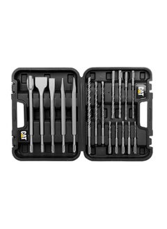 كاتربلر مجموعة مثاقب الصخور الصلبة CAT DA03902 بنظام SDS بالإضافة إلى مجموعة من المطارق  Chisels  بإجمالي 17 قطعة  - Image 1