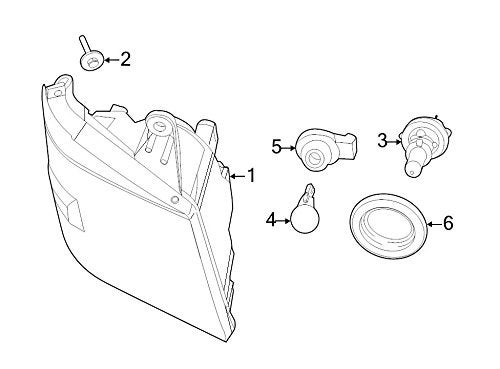 Mopar 68030801AA SOCKET PARK AND TURN SIGNAL - Image 5