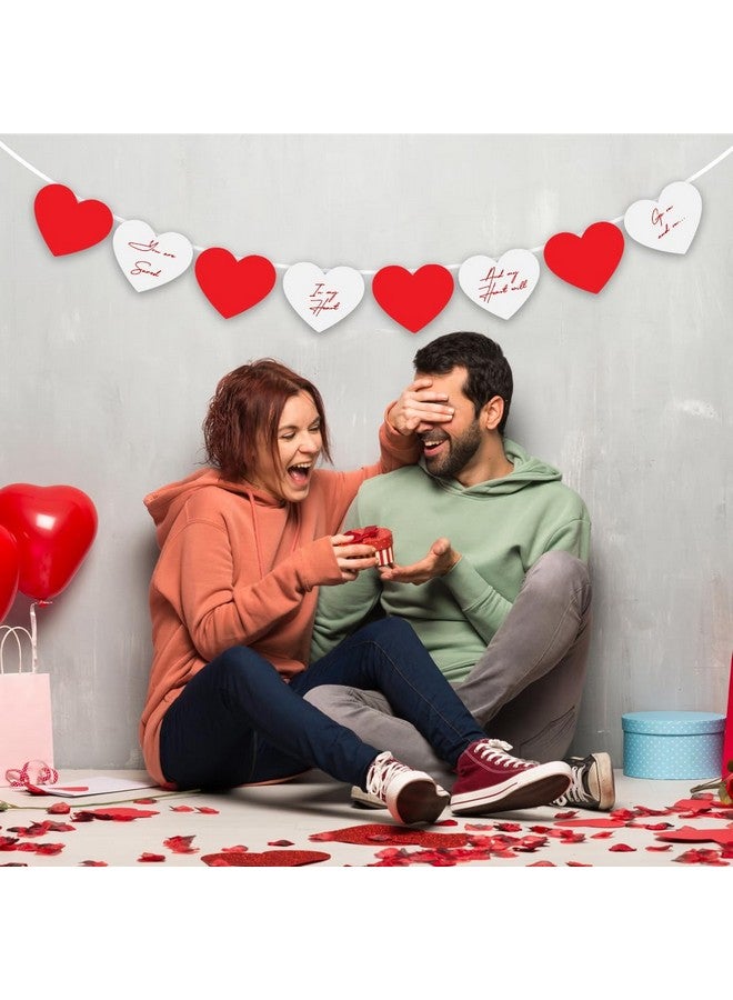 فيستيكو 200 قطعة من قصاصات القلوب الحمراء من Festiko®، ديكورات القلوب لعيد الحب، قصاصات على شكل قلب - Image 4