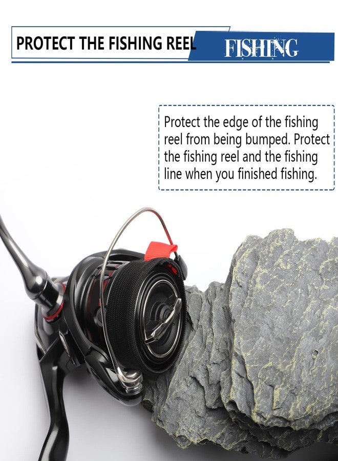 Dovesun Fishing Spool Belt Fishing Reel Protection Spinning Reels Fishing Reel Accessories 4pcs Medium - Image 3