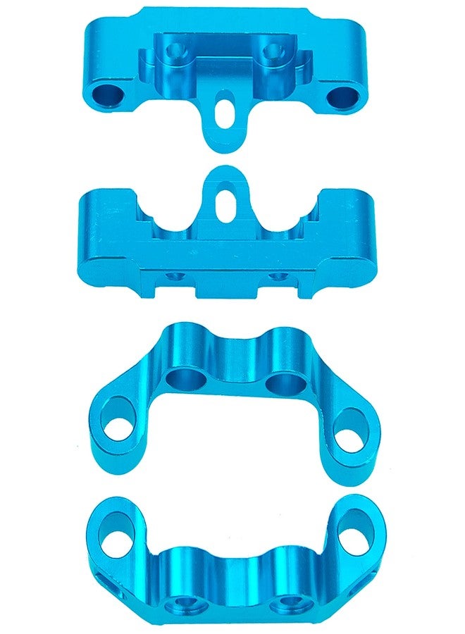 Vgoohobby Aluminum Alloy Upper & Lower Aluminum Suspension Arm Mount Fixed Holder Compatible with Tamiya TT02 1/10 RC On Road Touring Car Upgrade Parts - Image 1
