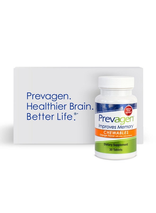 Prevagen Improves Memory Regular Strength 10Mg 30 Chewables;Orange1 Pack; With Apoaequorin & Vitamin D With Attractive And Stackable Storage Box;Brain Supplement For Better Brain Health - Image 2