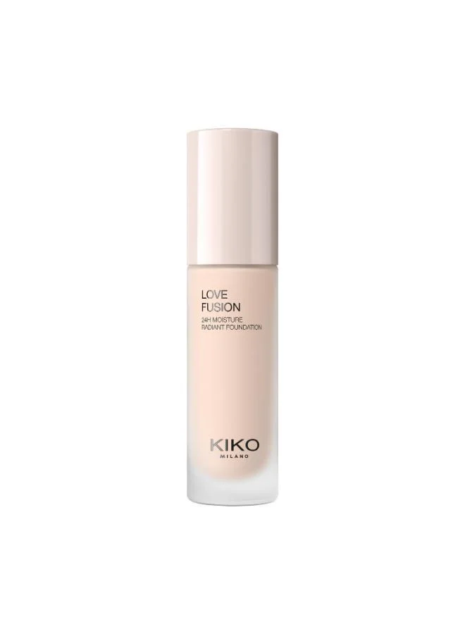 Kiko Milano NEUTRAL ROSE LOVE FUSION 24H MOISTURE RADIANT FOUNDATION for Women | Best Price UAE