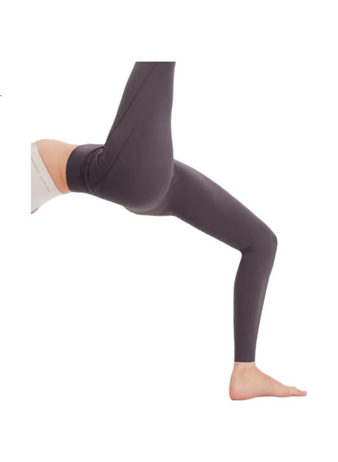 Keep Women'S Yoga Pants High Waist Tight-Fitting Pants Pilates Dance Fitness Pants Sports Pants Outerwear Far Mountain Grey Xl - Image 2