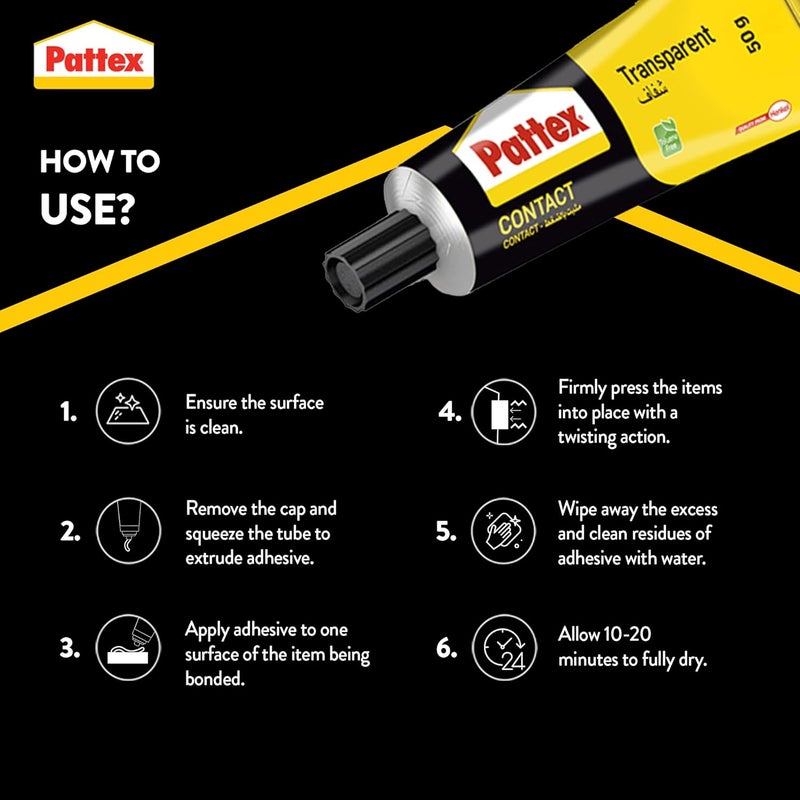 هنكل أنبوب باتكس شفاف 50 جرام - Image 3