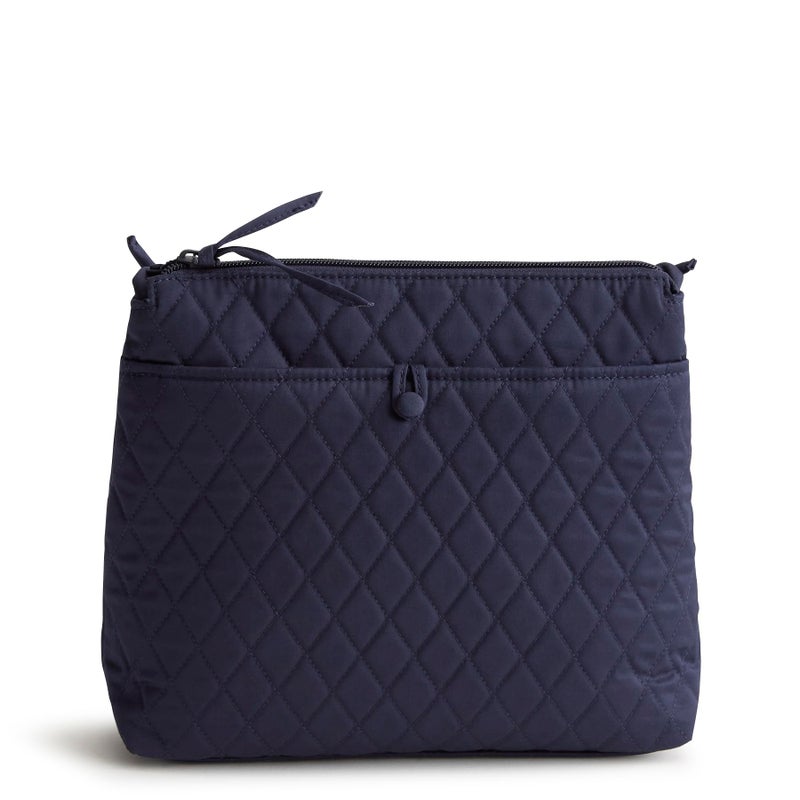 Vera Bradley Women's Premium Cotton Original Hipster Crossbody, Peacoat, One Size - Image 4